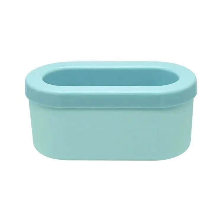 Turquoise silicone ice bucket