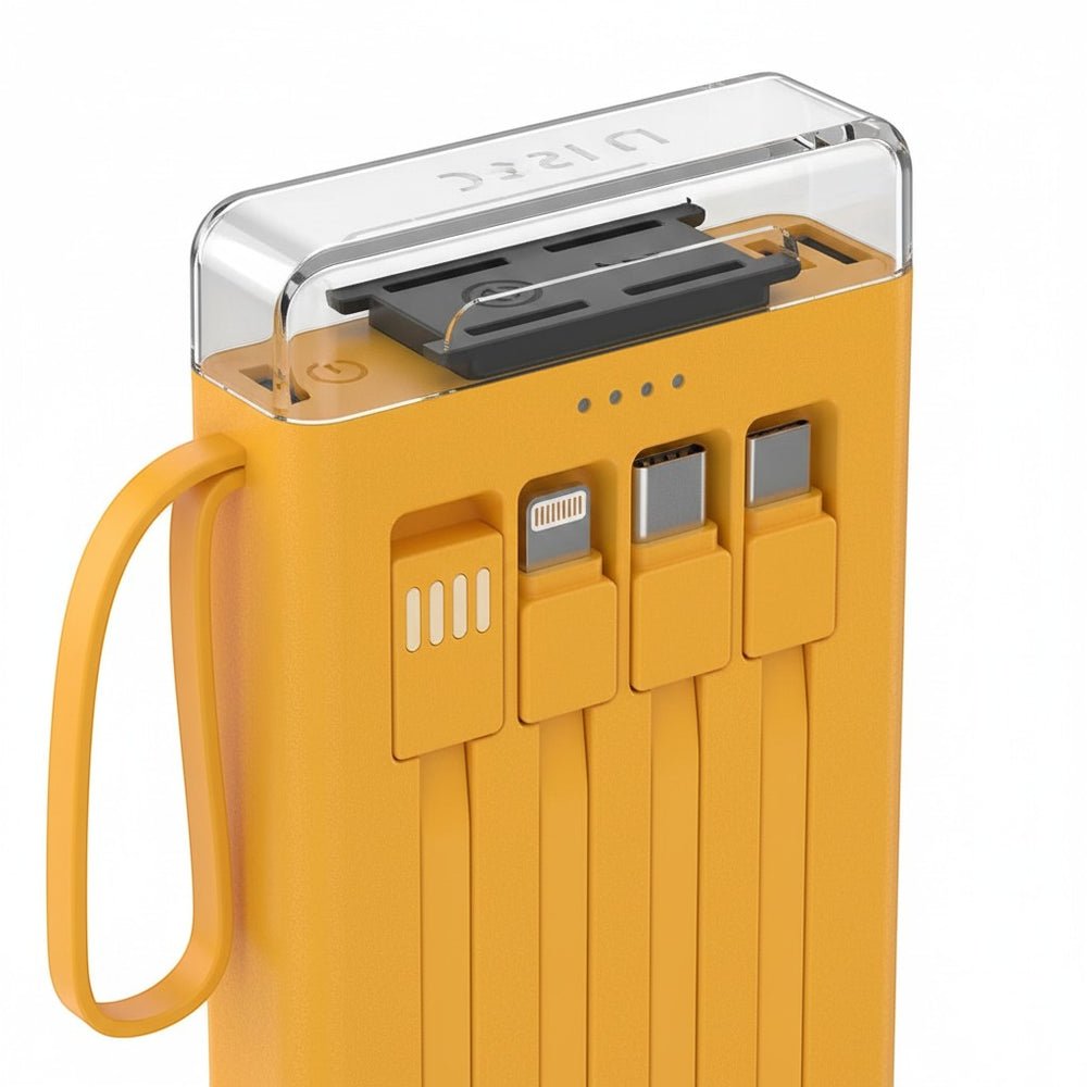 Yellow power bank